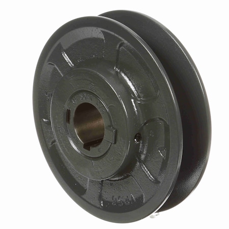 Browning 1 Groove Cast Iron Finish Bore Fhp Variable Pitch Sheave, 1VP56X 1 1/8 1VP56X 1 1/8